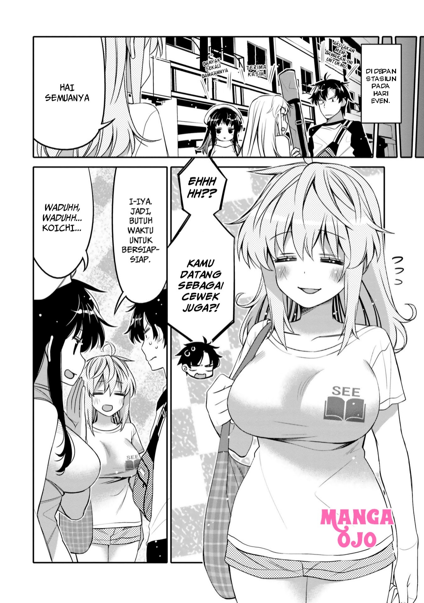 I am Worried that my Childhood Friend is too Cute! Chapter 08 Bahasa Indonesia